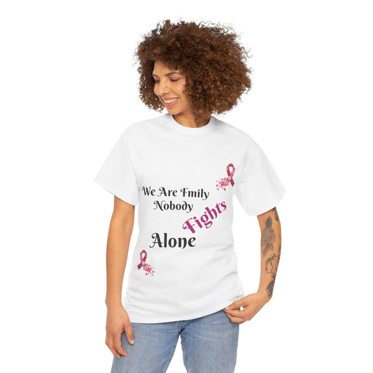 T4x We Don't Fight Alone Women's Heavy Cotton Tee