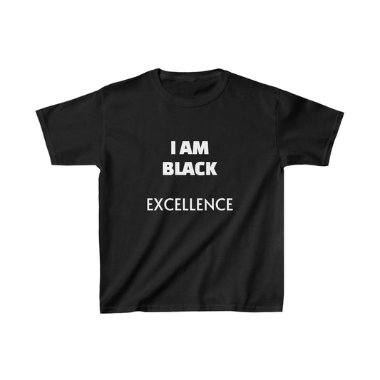 T4x Black Excellence Kids Heavy Cotton™ Tee