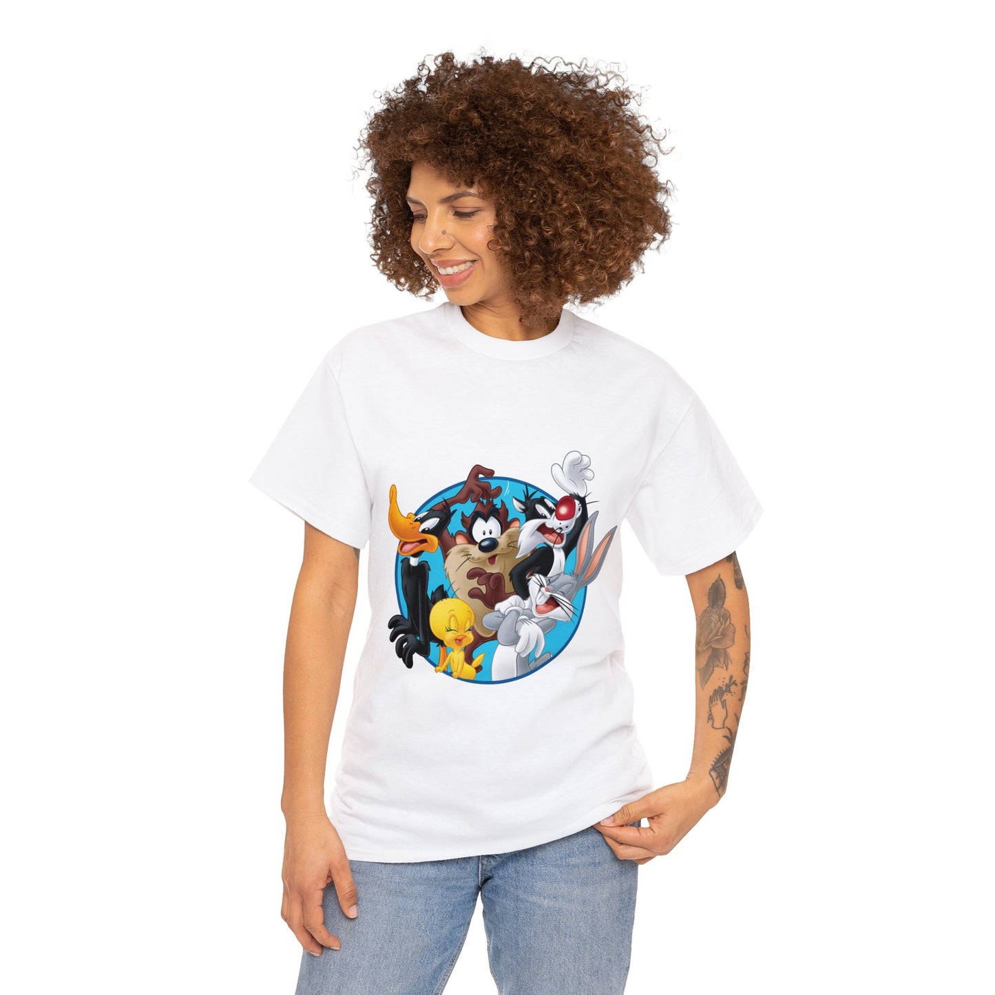 T4x That's All Folks Unisex Heavy Cotton Tee