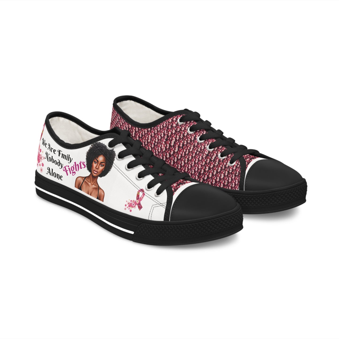 T4x We Don't Fight Alone Women's Low Top Sneakers