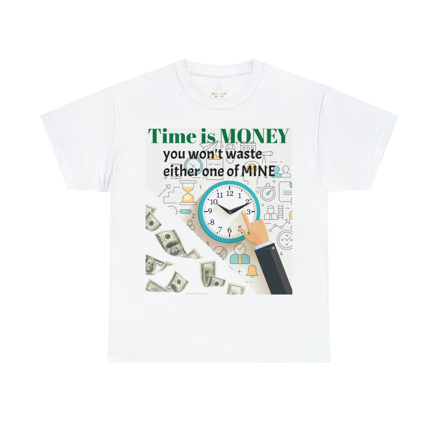 T4x Time is Money Unisex Heavy Cotton Tee