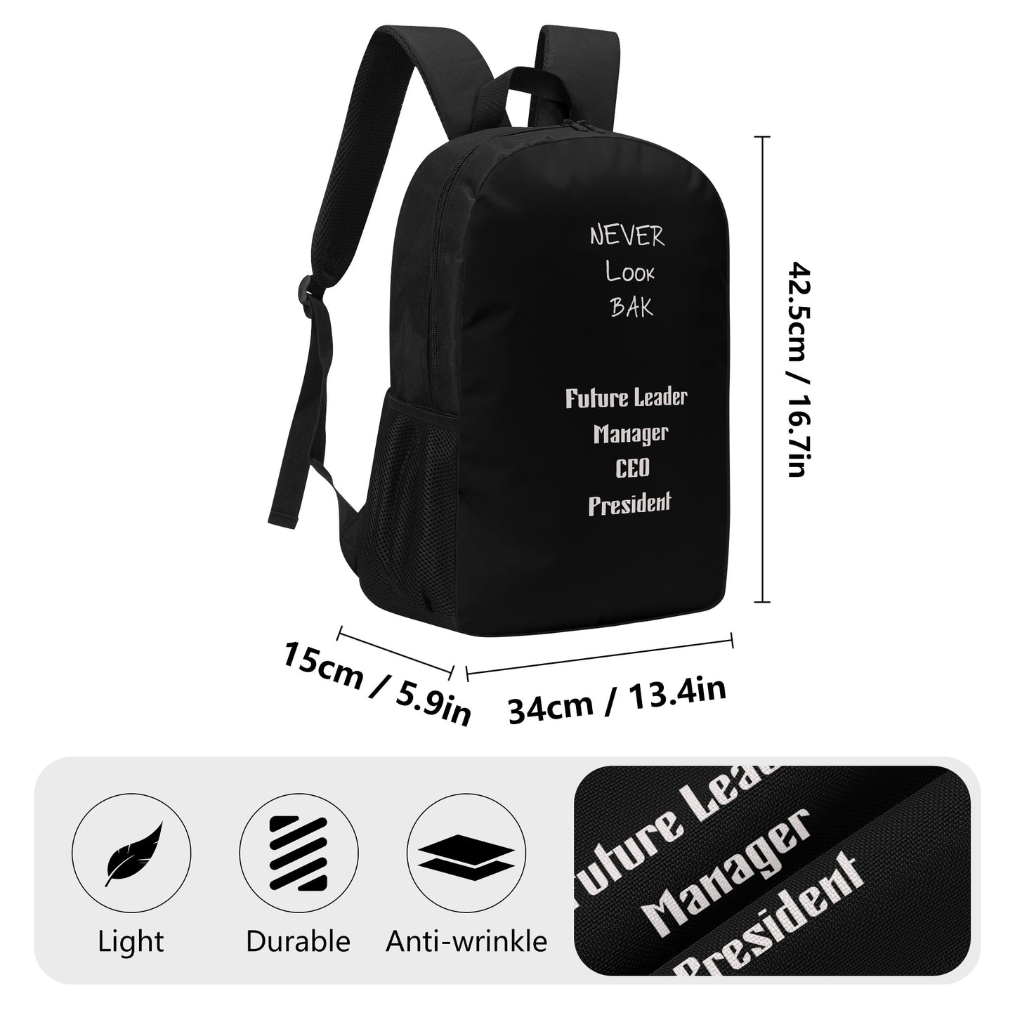 T4x Just For School 17 Inch School Backpack LIMITED TIME