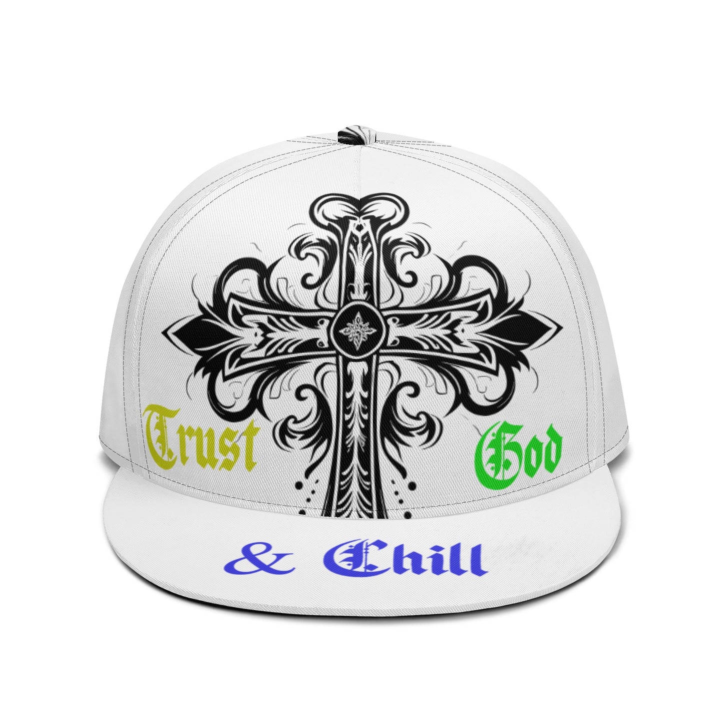 T4x Trust God & Chill Hip-Hop Hat