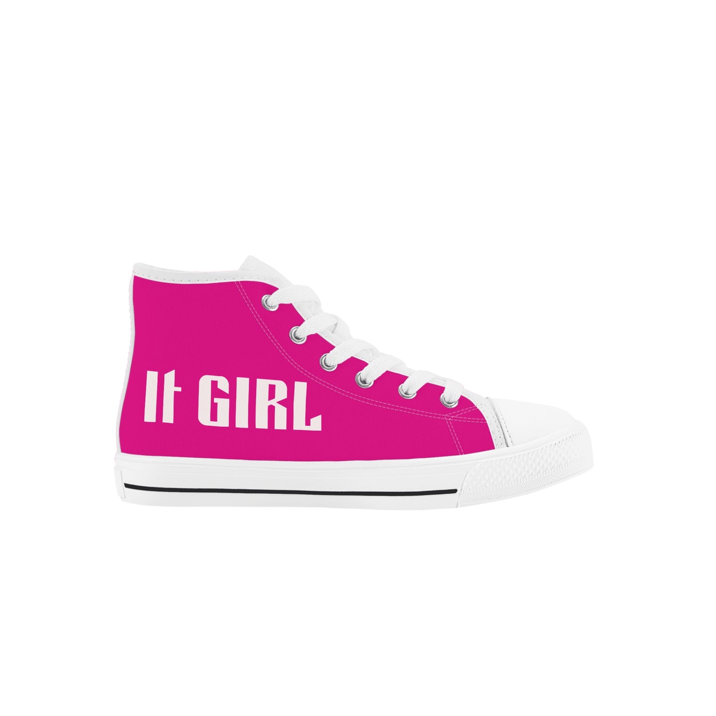 T4x Kids Girls Heart High Top Canvas Shoes