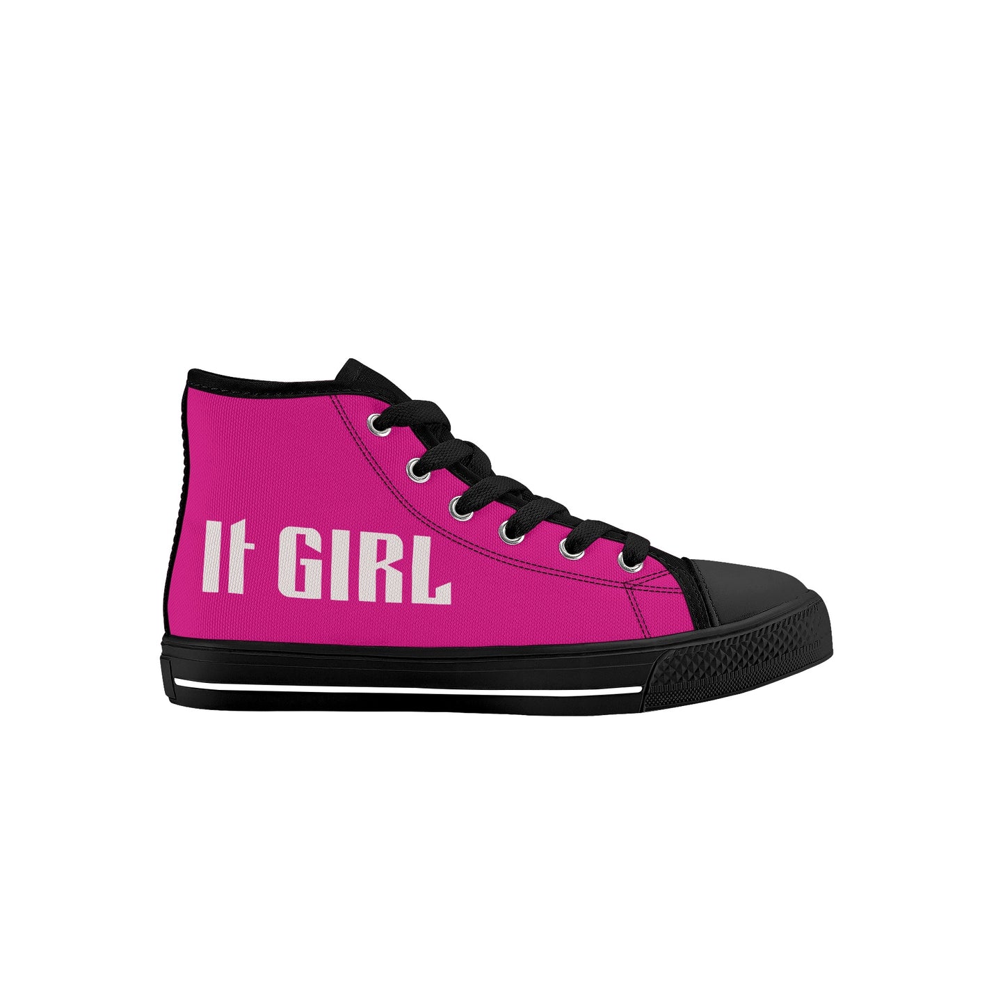 T4x Kids Girls Heart High Top Canvas Shoes