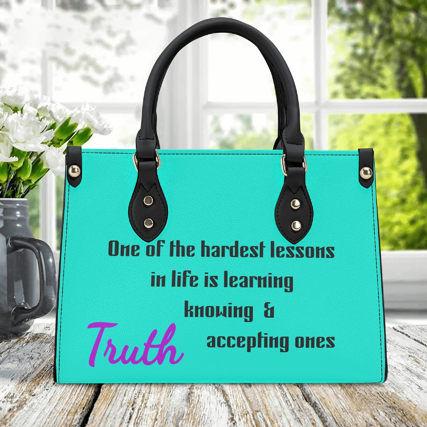 T4x Truth Luxury Women PU Handbag