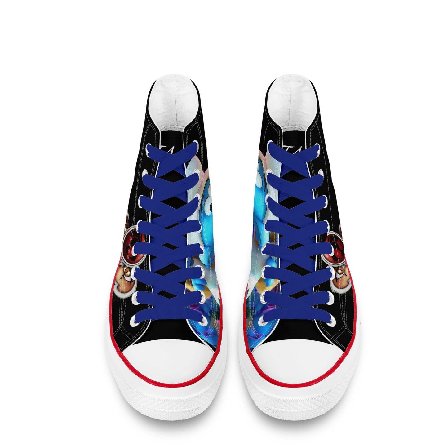 T4x Womens 80s Cartoons Classic High Top Shoes