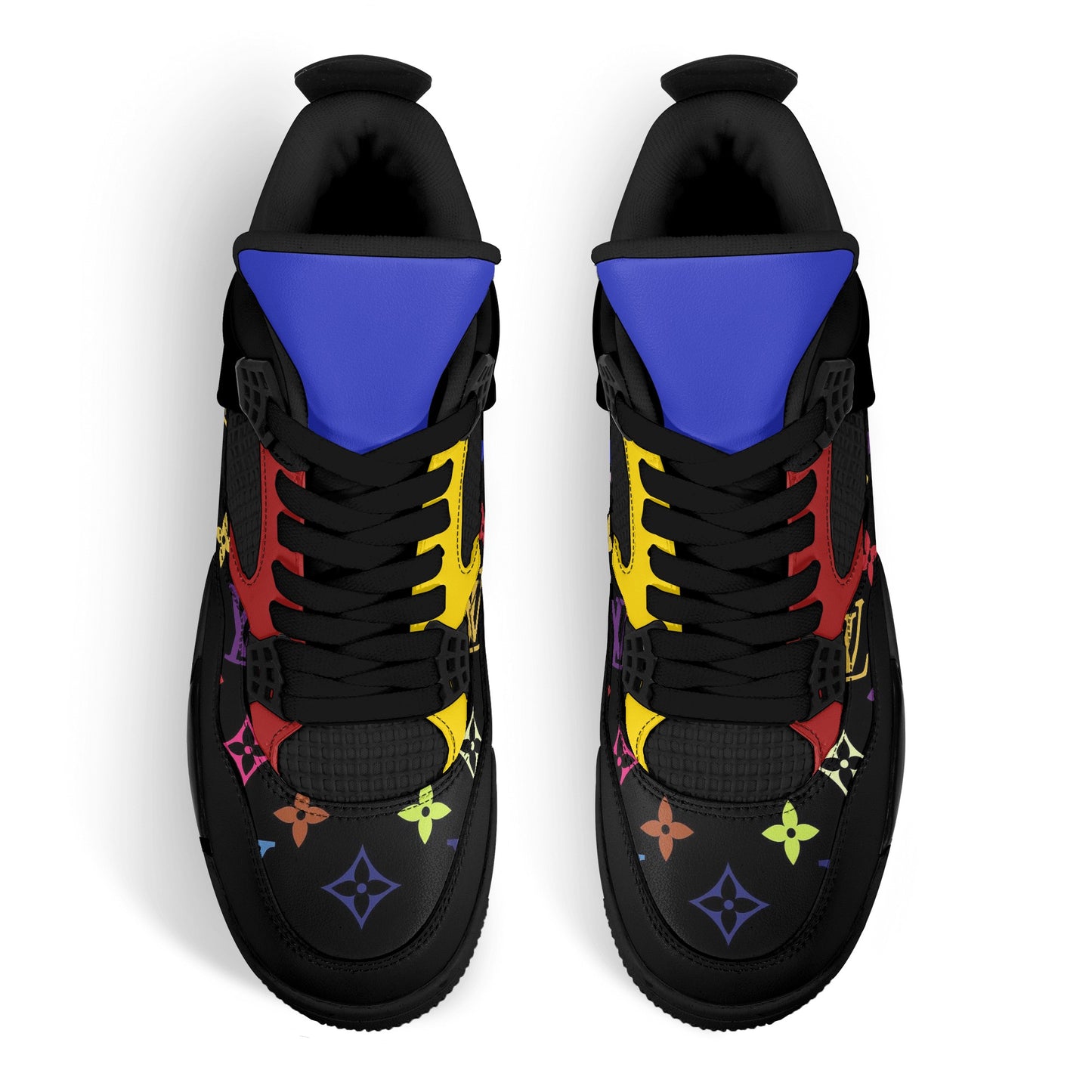 T4x Mens Fashion Retro Basketball Sneakers