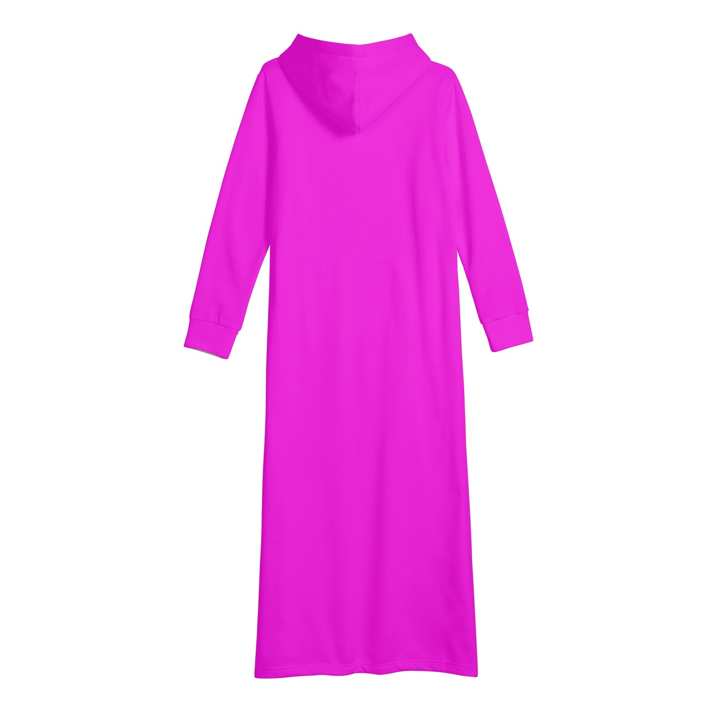 T4x Faith with Blessing Pink Womens Long Hoodie Dress