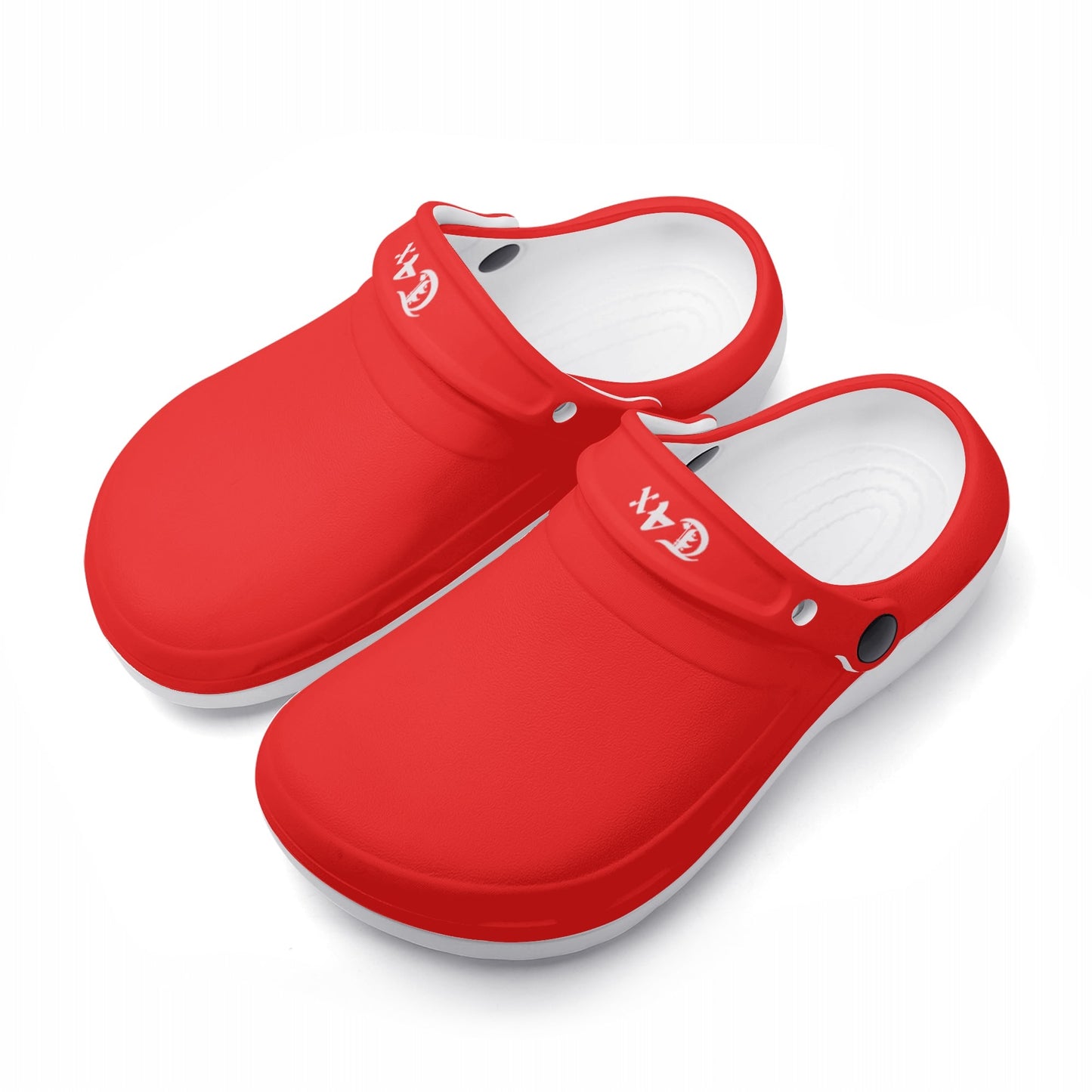 T4x Womens Red Lightweight Clogs