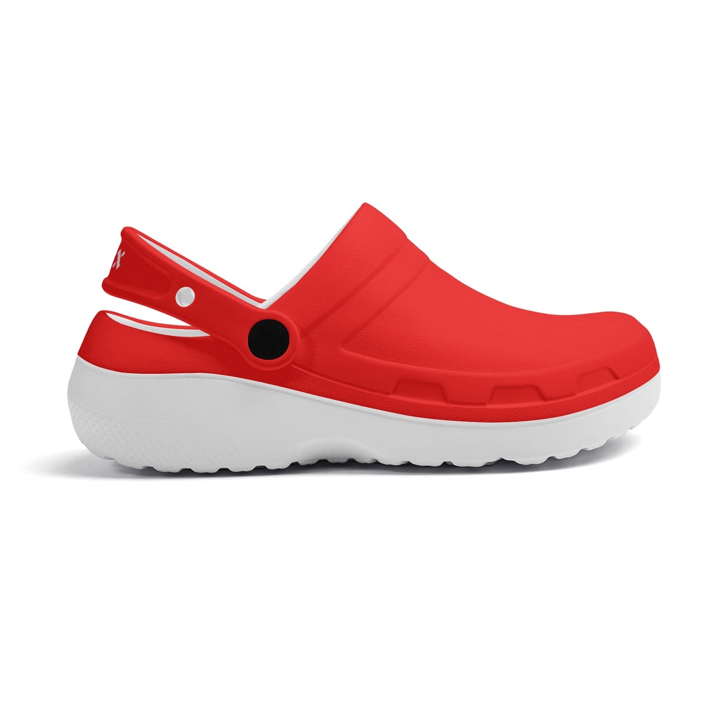 T4x Womens Red Lightweight Clogs