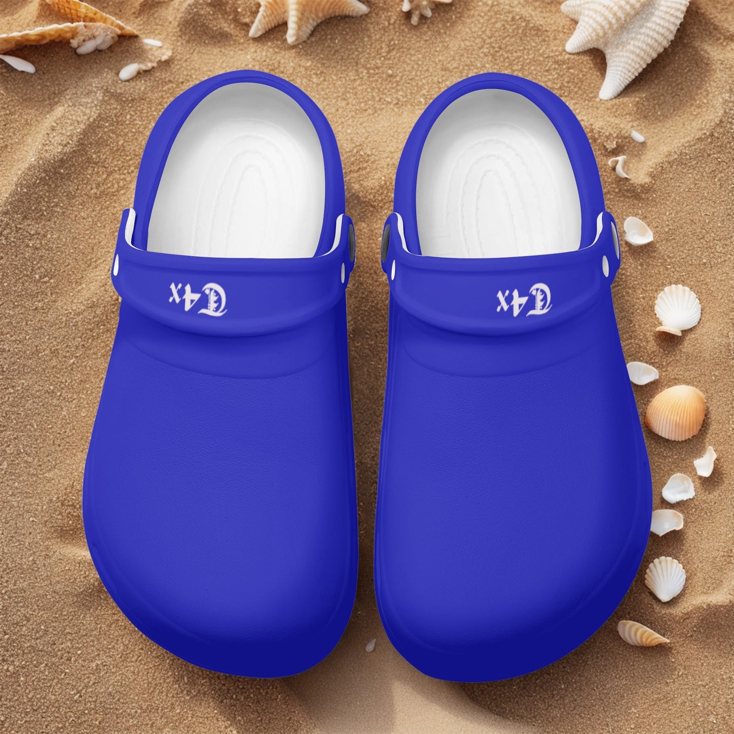 T4x Womens Blue Lightweight Clogs