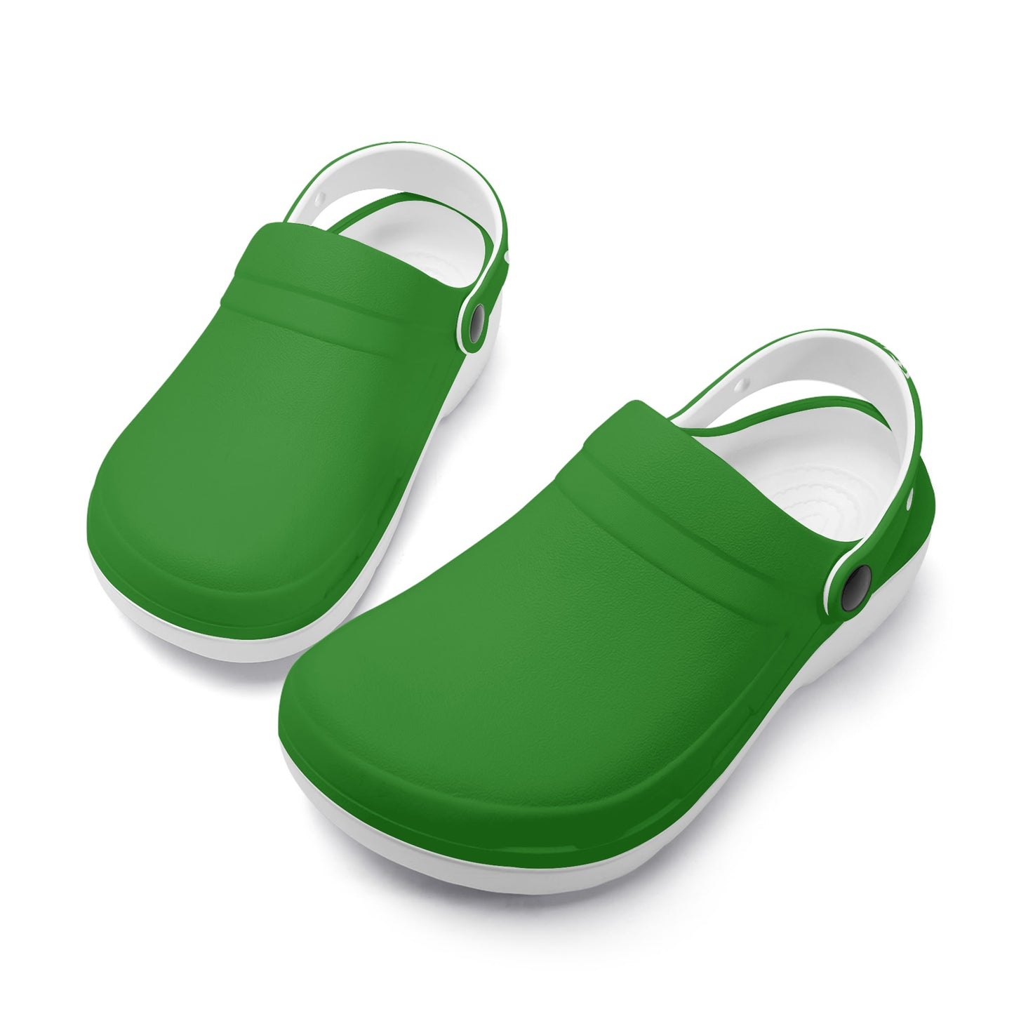 T4x Womens Green Lightweight Clogs