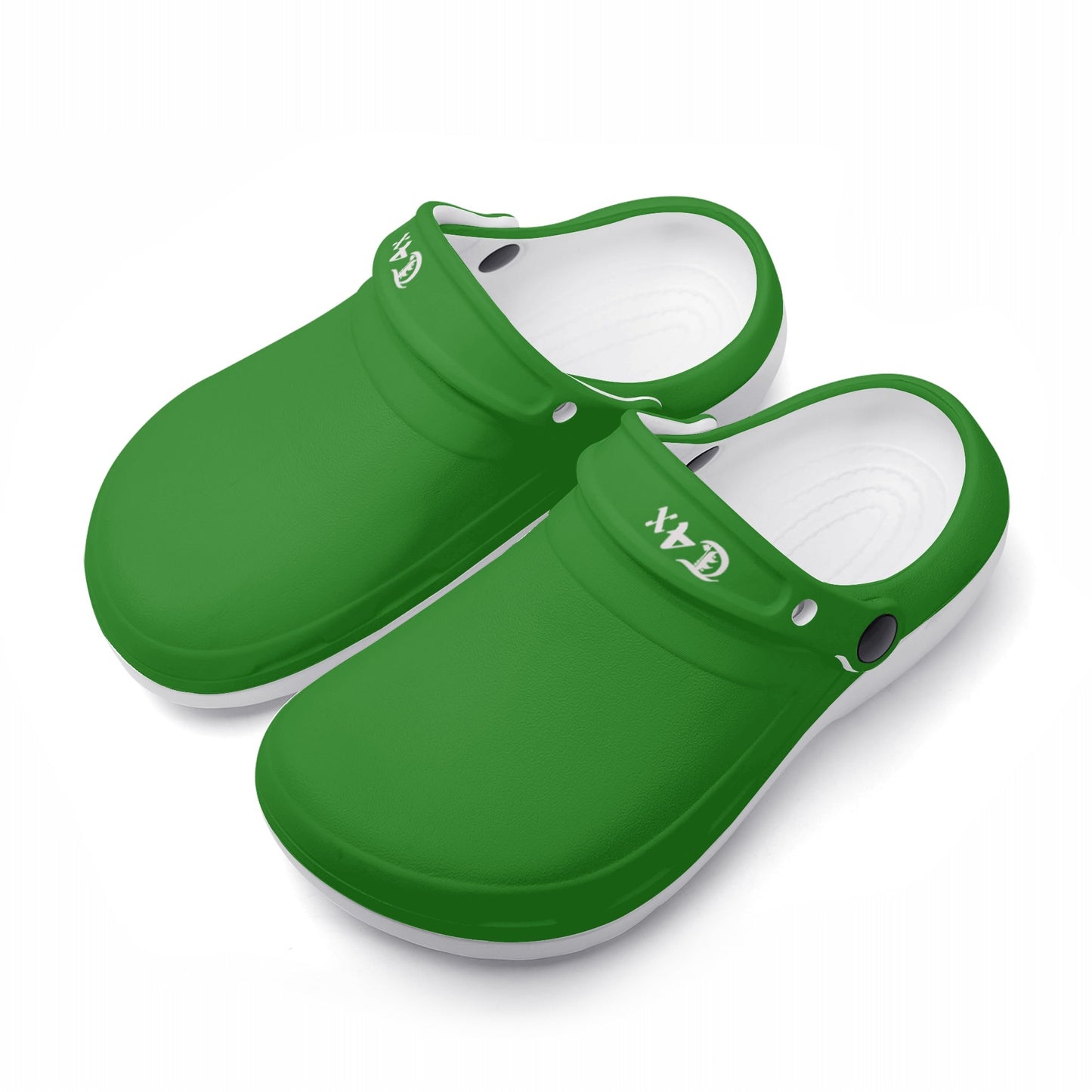 T4x Womens Green Lightweight Clogs