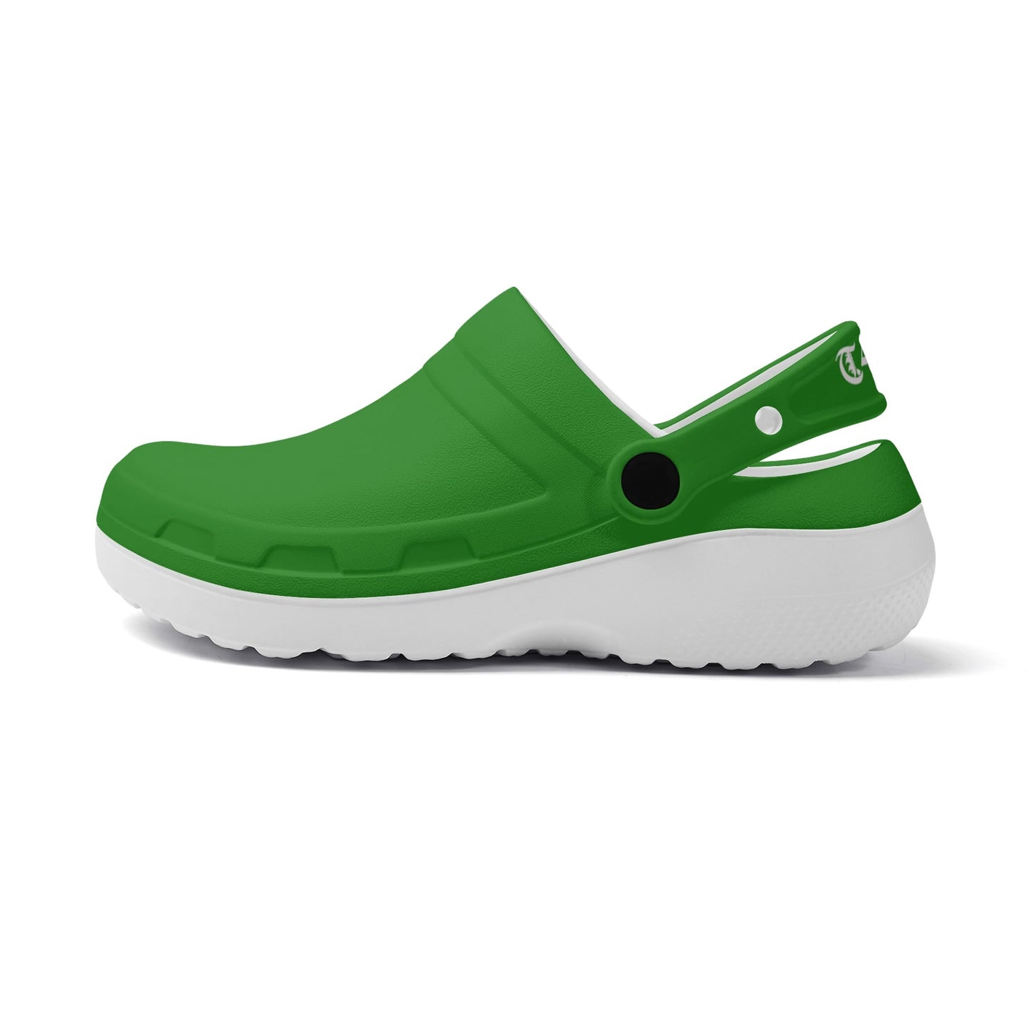 T4x Womens Green Lightweight Clogs