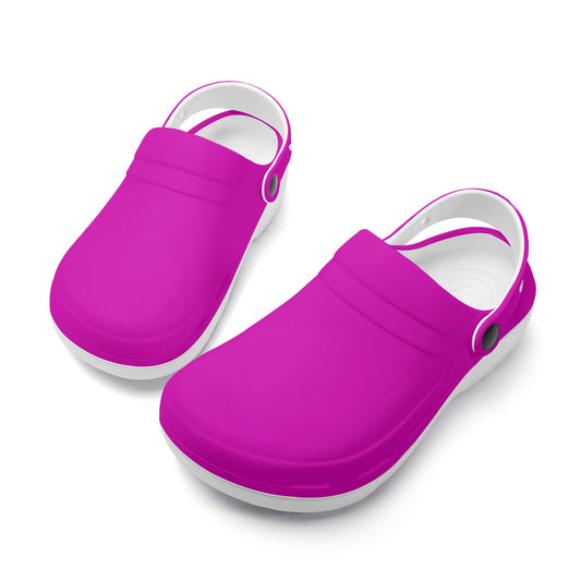 T4x Womens Hot Pink Lightweight Clogs