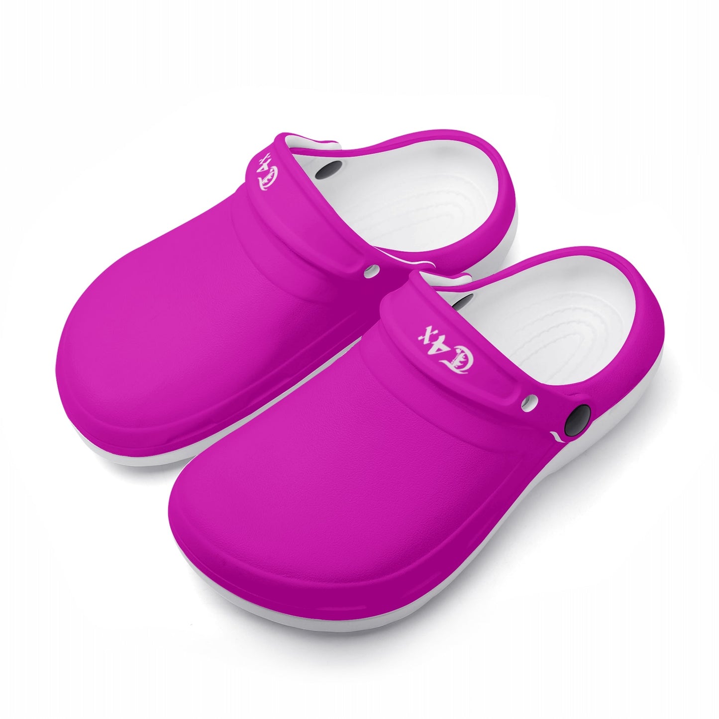 T4x Womens Hot Pink Lightweight Clogs