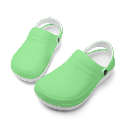 T4x Womens Powder Green Lightweight Clogs