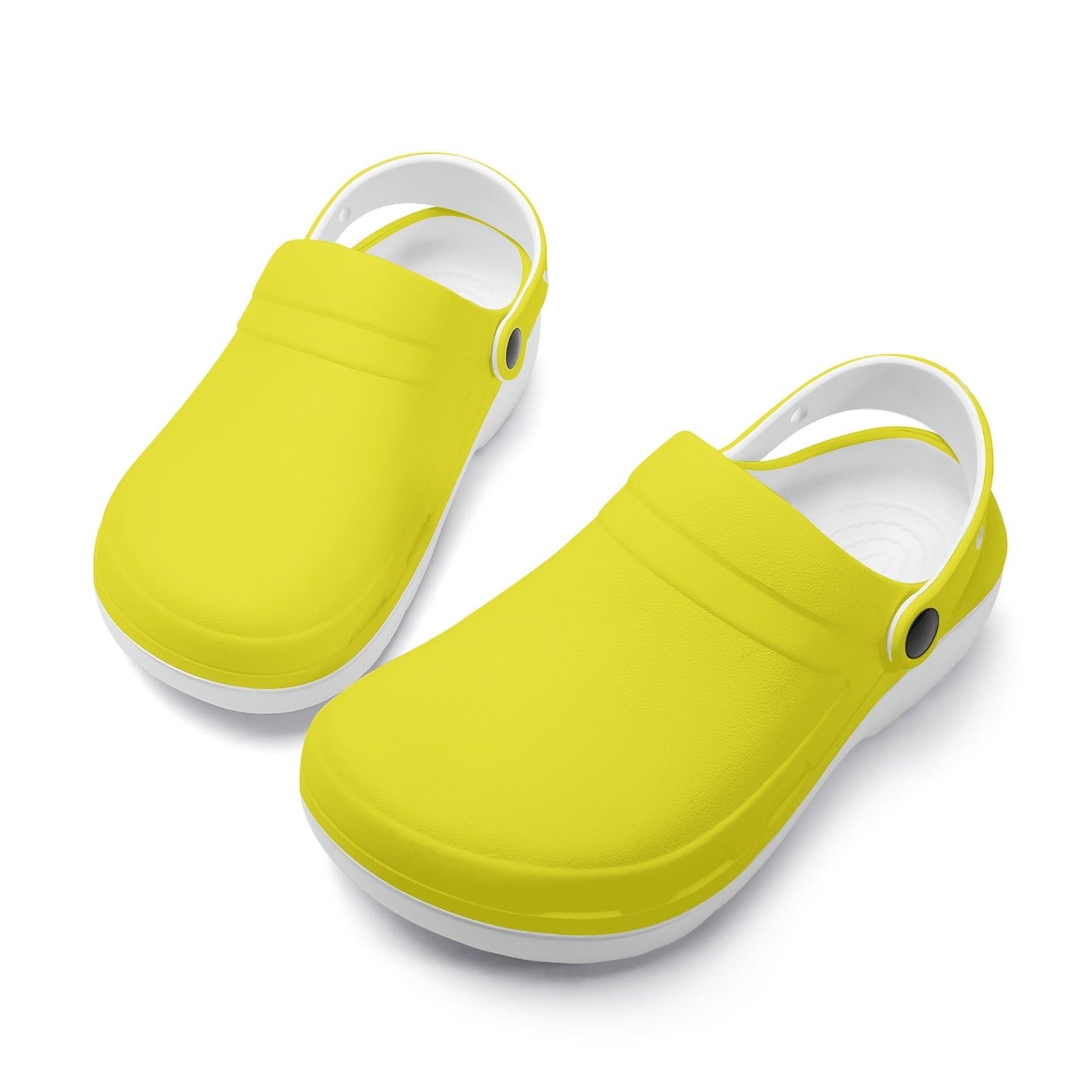 T4x Womens Yellow Lightweight Clogs