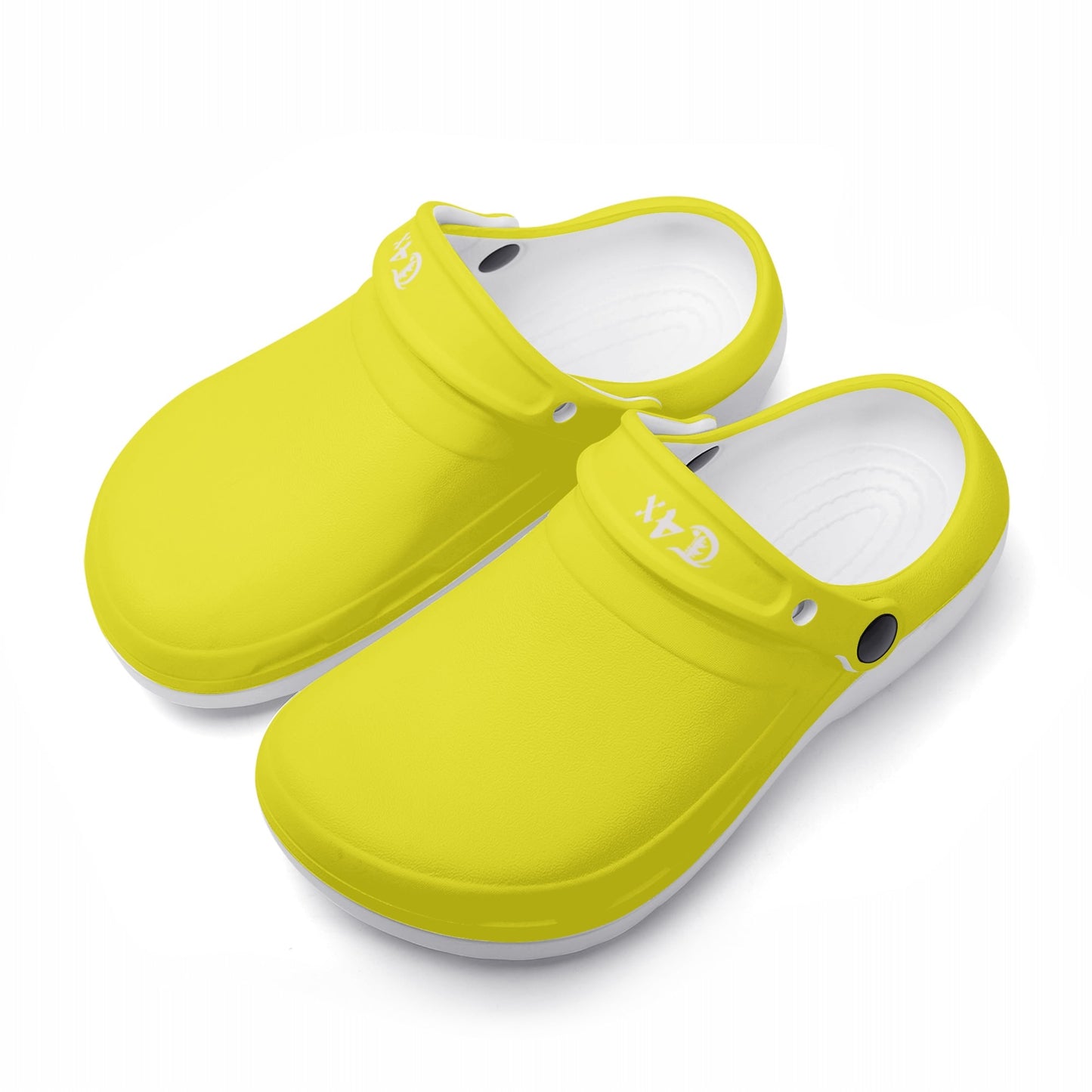 T4x Womens Yellow Lightweight Clogs