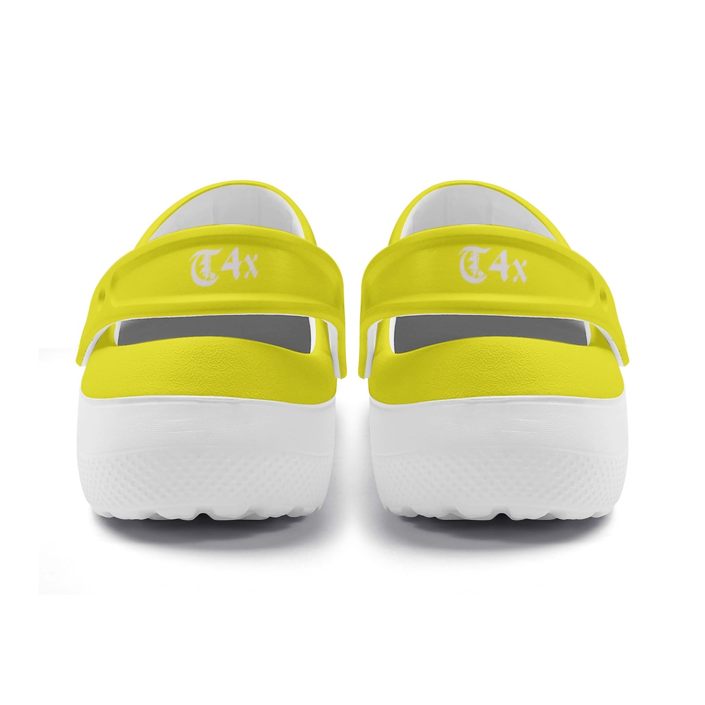 T4x Womens Yellow Lightweight Clogs