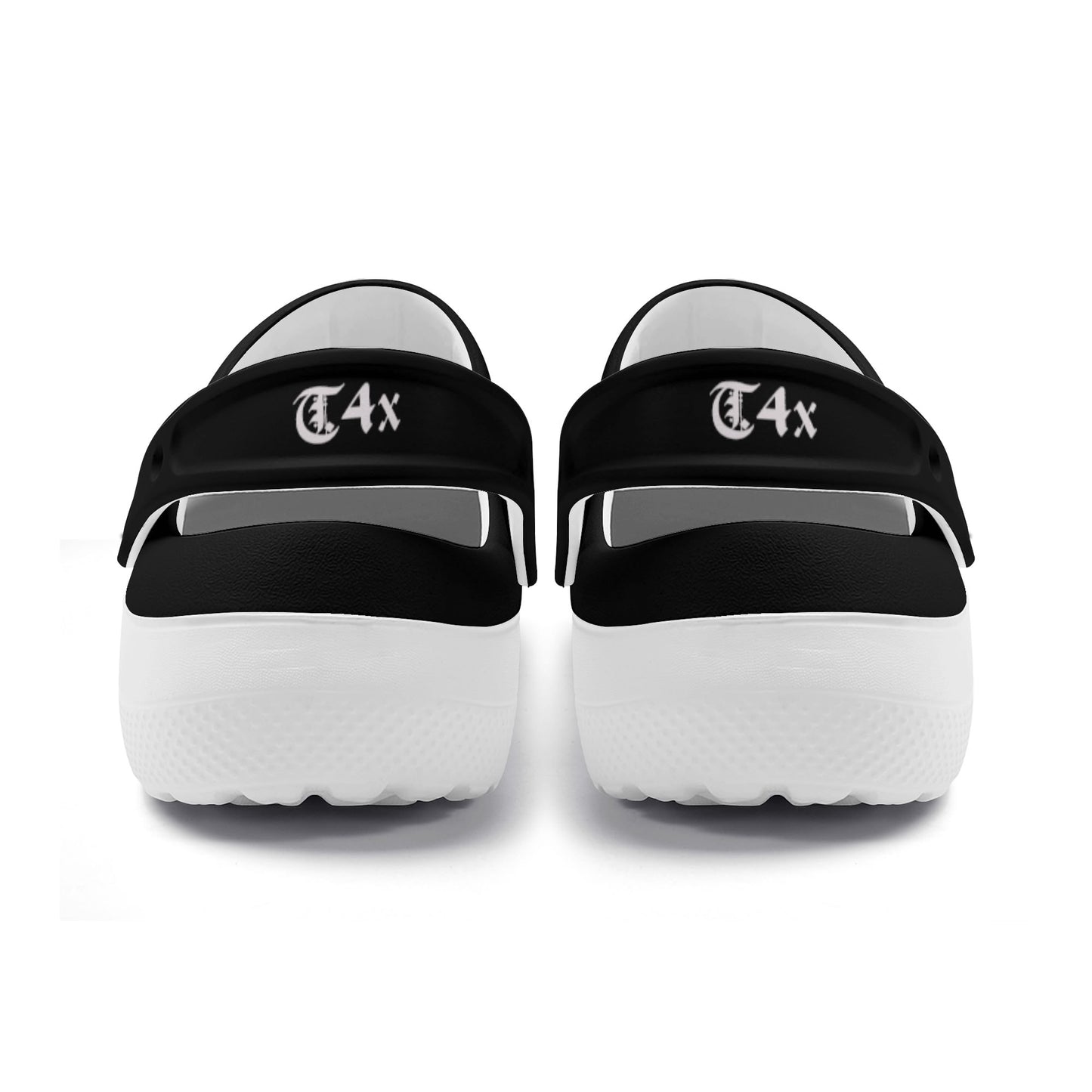 T4x Womens Black Lightweight Clogs