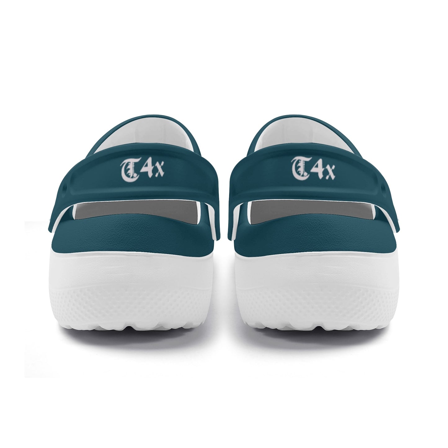 T4x Womens Dark Teal Lightweight Clogs