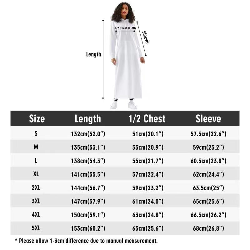 T4x Fashion Womens Long Length Hoodie Dress