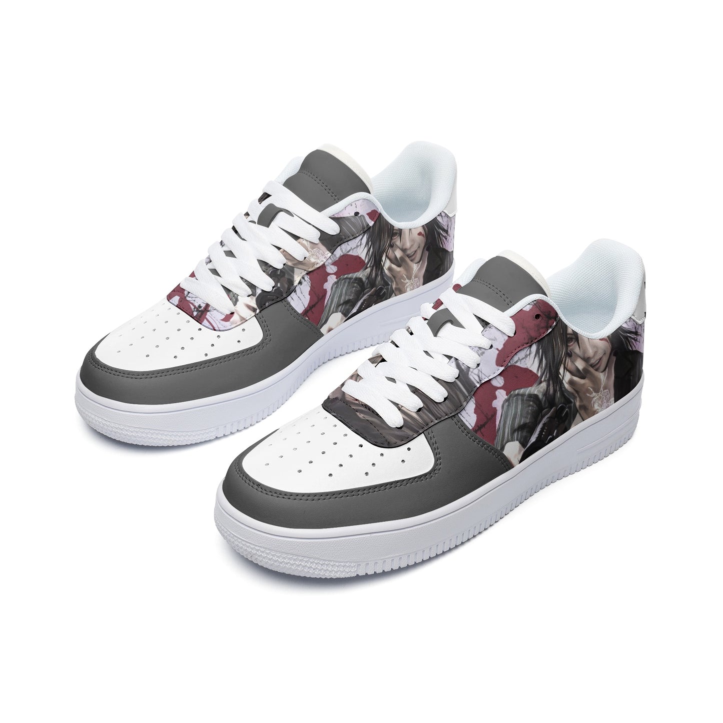 T4x Unisex Low Top Motivation Leather Sneakers