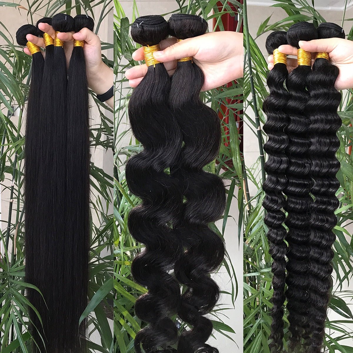 10a raw Peruvian hair 40 inch virgin human bundles hair vendors, with lace frontal closure - T4x Quadruple Love