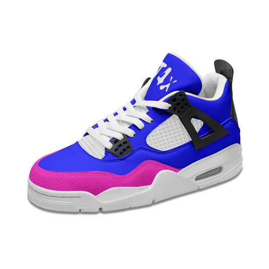 T4x Blue with a touch of Pink Unisex Sneakers