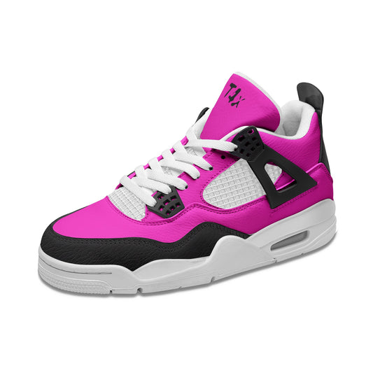 T4x Pink and Black Sneakers