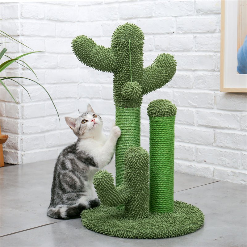 Cactus Cat Tree Scratching Posts - T4x Quadruple Love