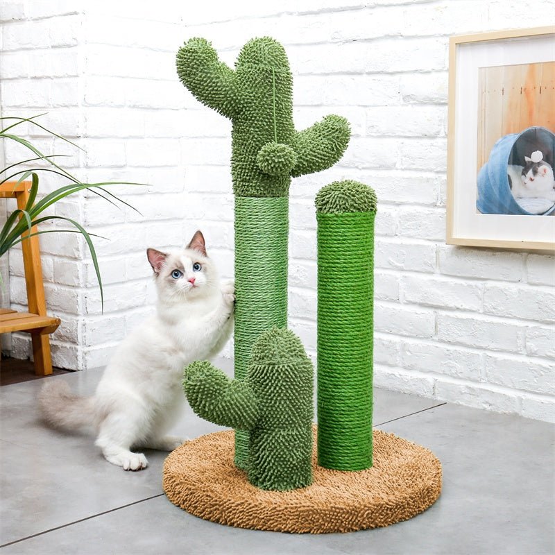 Cactus Cat Tree Scratching Posts - T4x Quadruple Love
