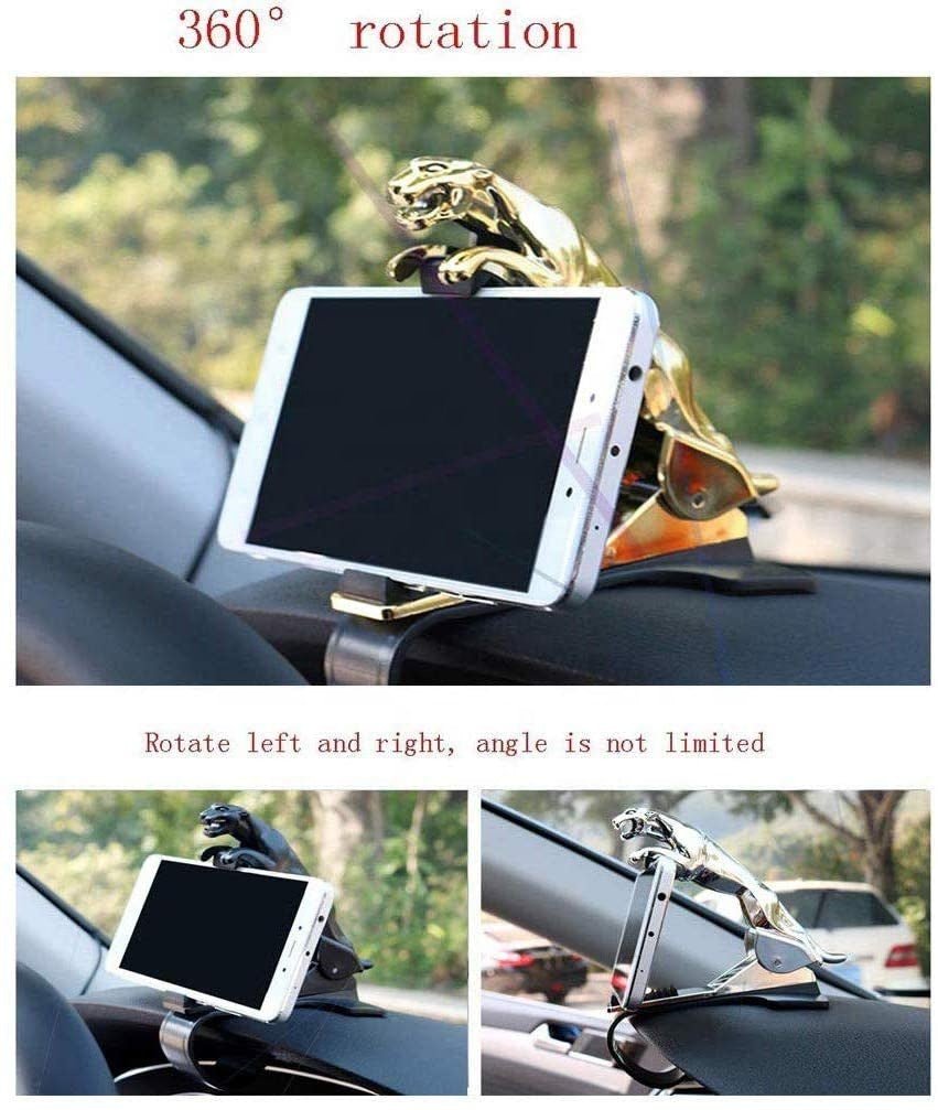 Car Leopard Form Dashboard Phone Holder 360 Degree Phone Mount Stand - T4x Quadruple Love