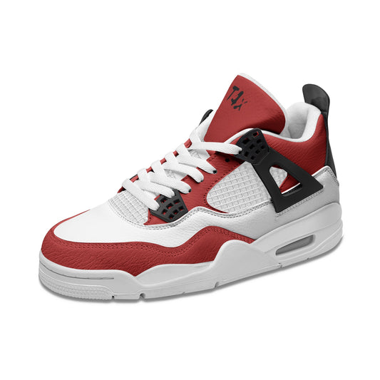 T4x Red and White Men's Sneakers