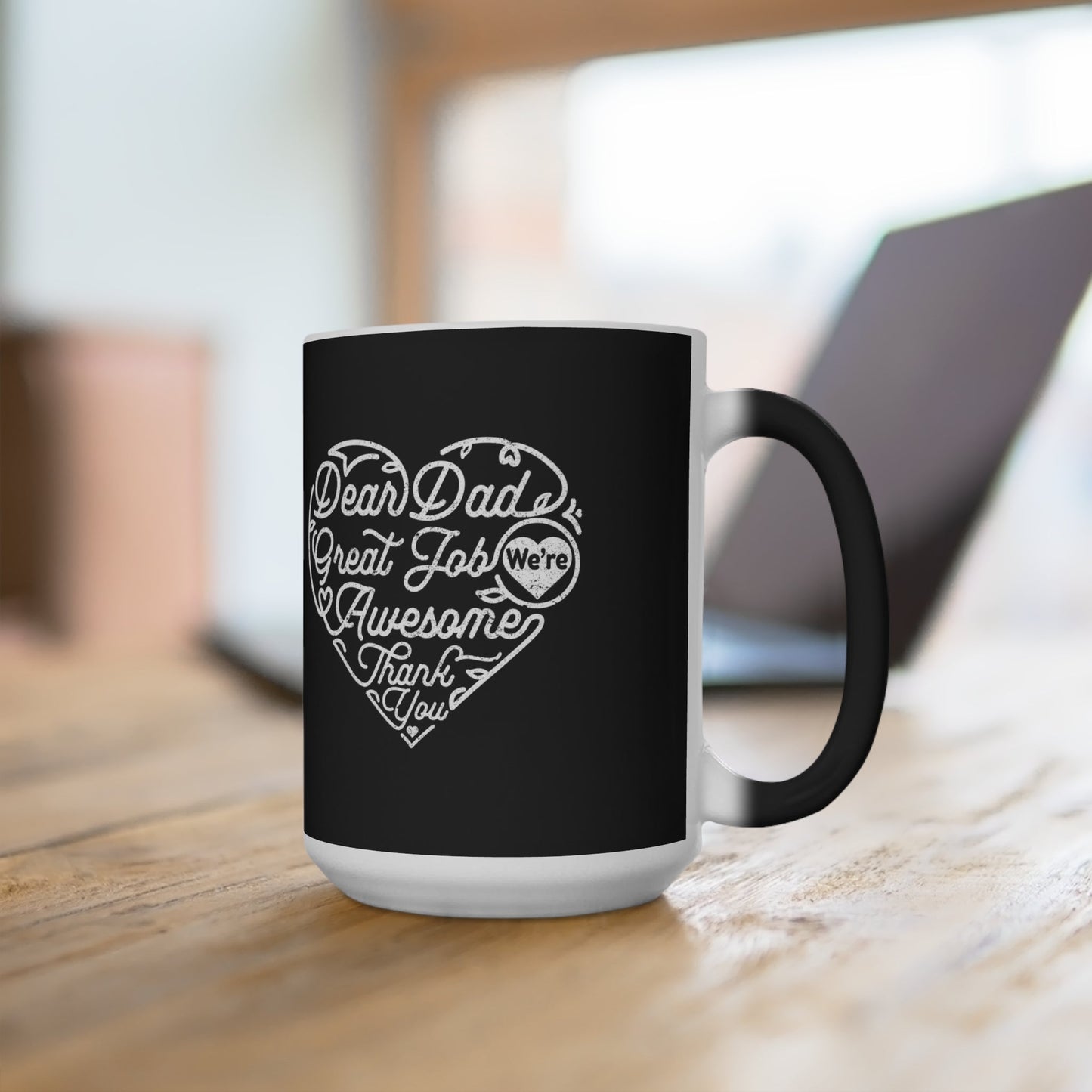 Father's Day Color Changing Mug - T4x Quadruple Love