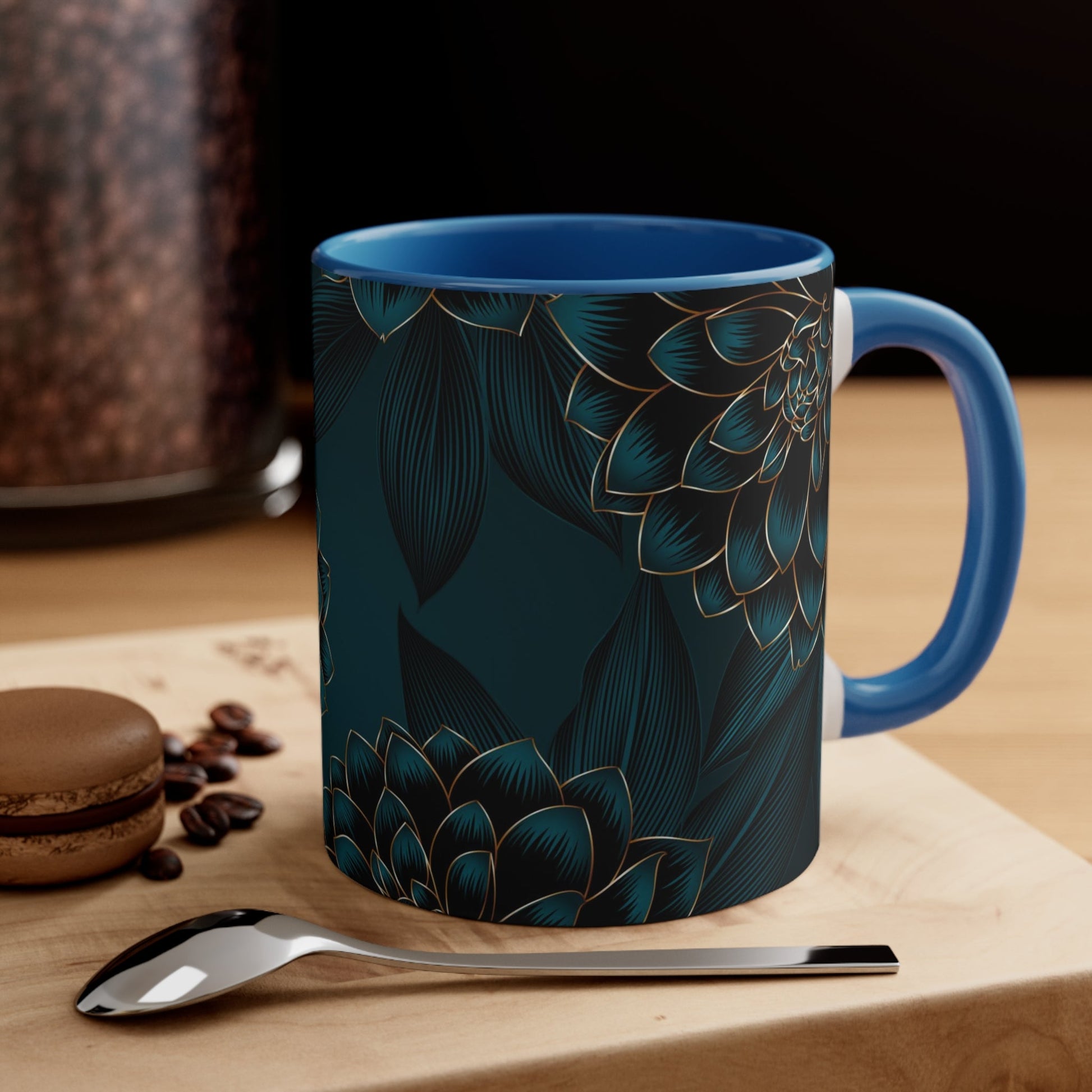 It's Time For Coffee Accent Coffee Mug, 11oz - T4x Quadruple Love