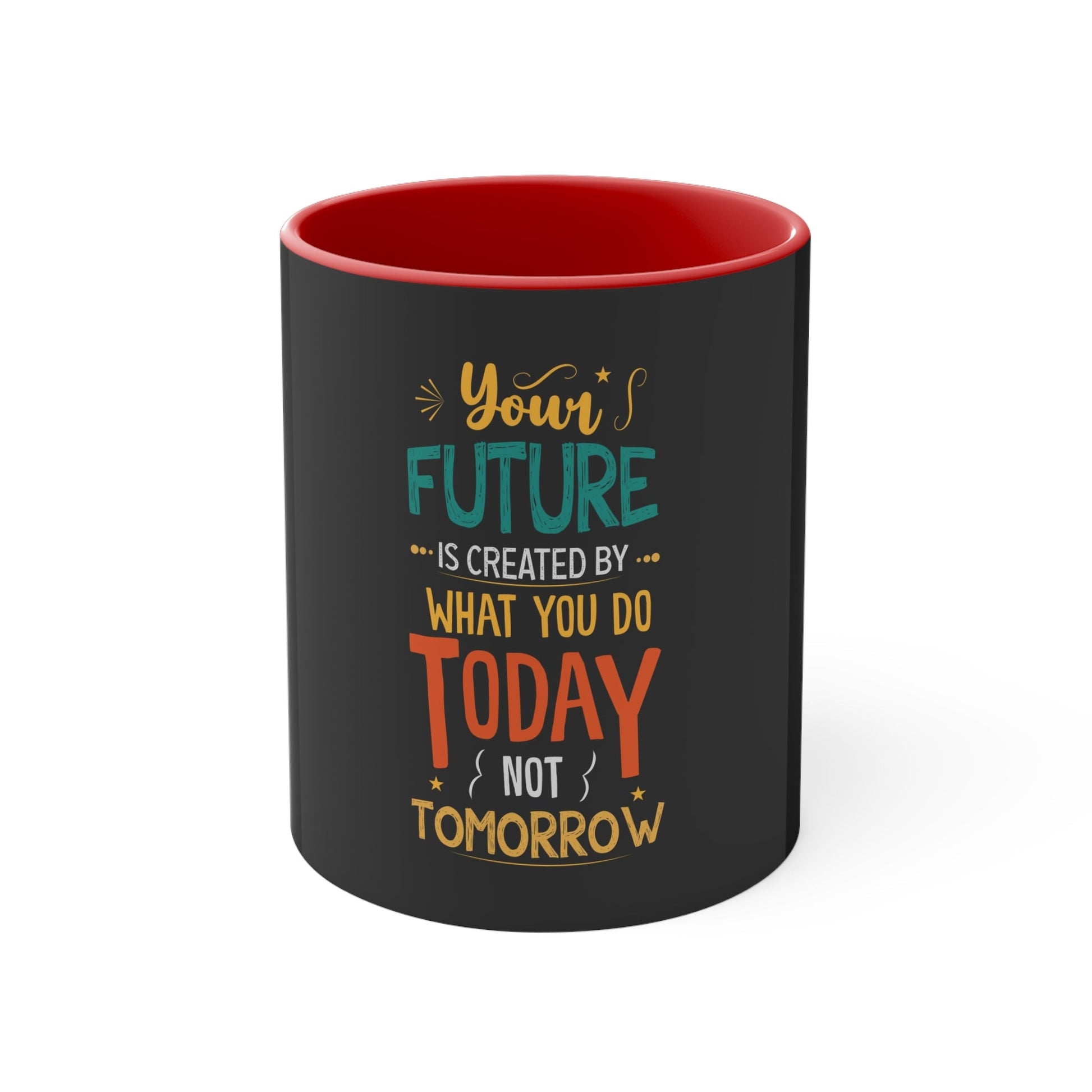 My Future Accent Coffee Mug, 11oz - T4x Quadruple Love