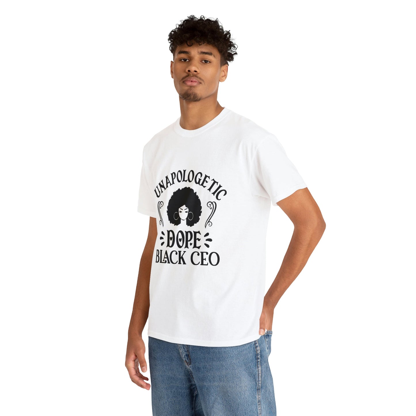 T4x Dope Black CEO Unisex Heavy Cotton T-Shirt - T4x Quadruple Love