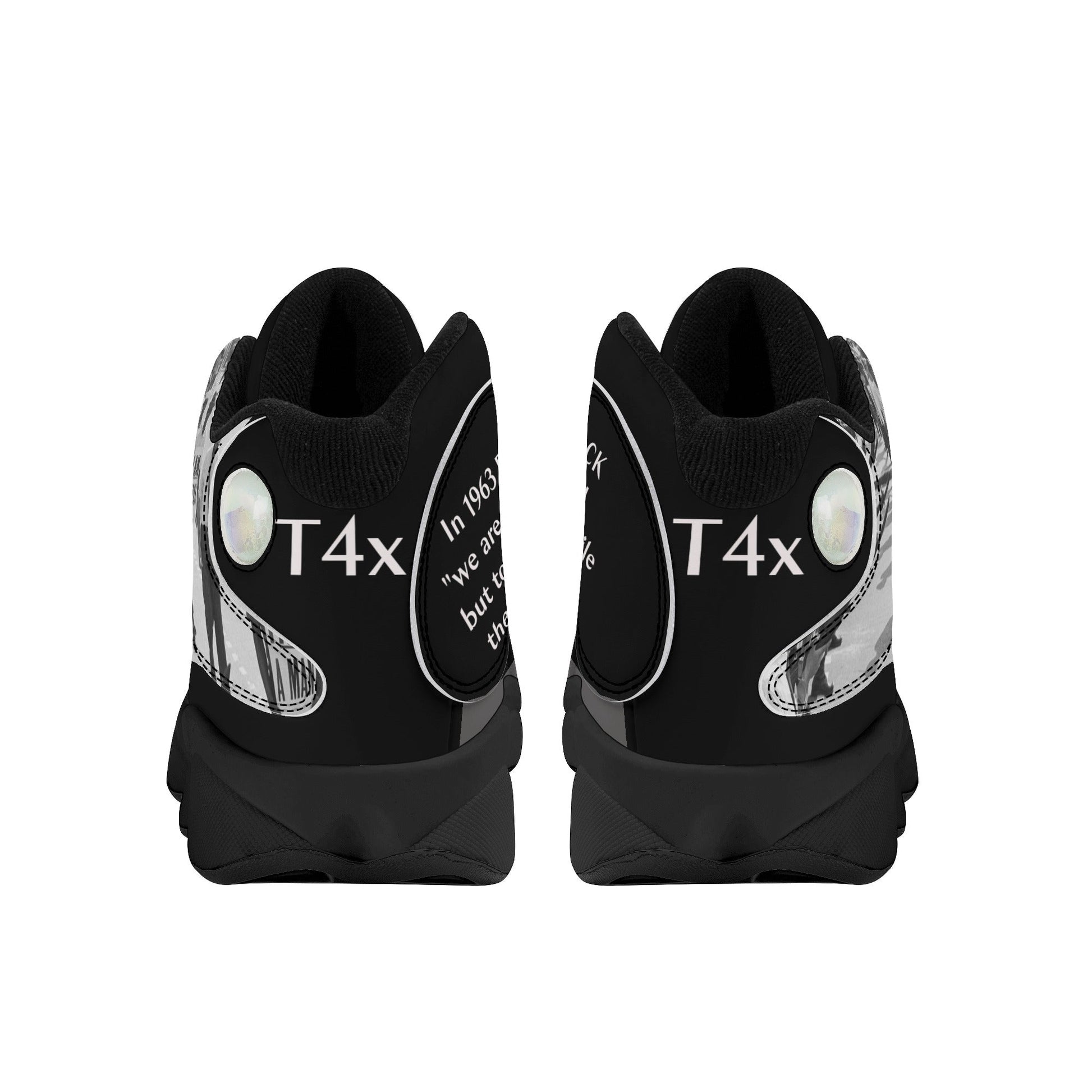 T4x I Am Human Men's Basketball Shoes - T4x Quadruple Love