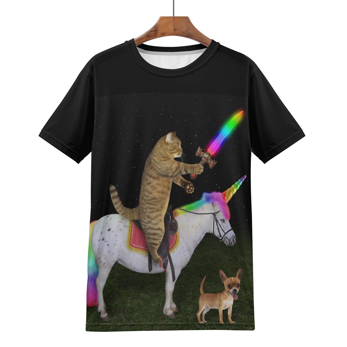 T4x Men's Kitty Knight T-shirt - T4x Quadruple Love