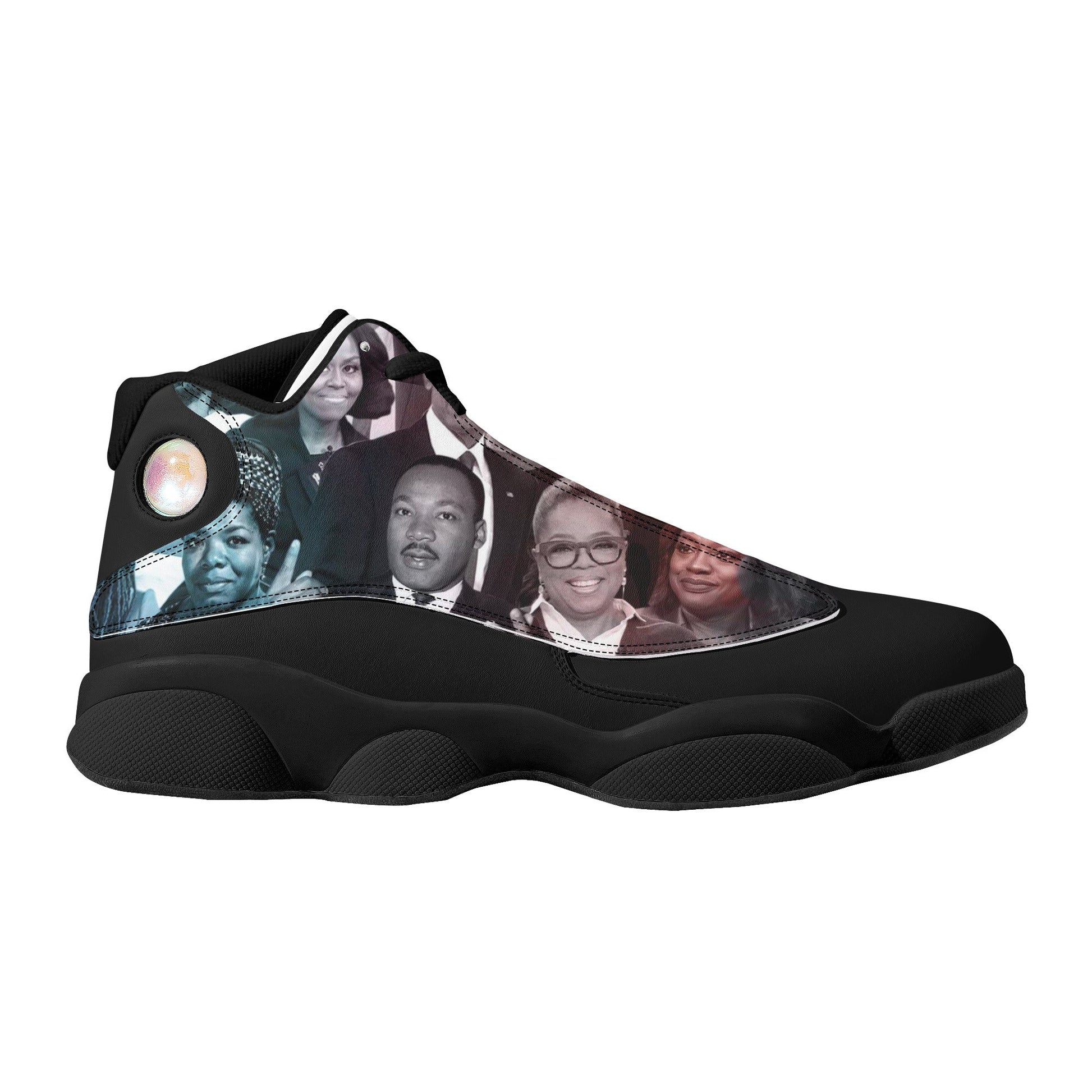 T4x Men's Unapologetically Black Basketball Shoes - T4x Quadruple Love