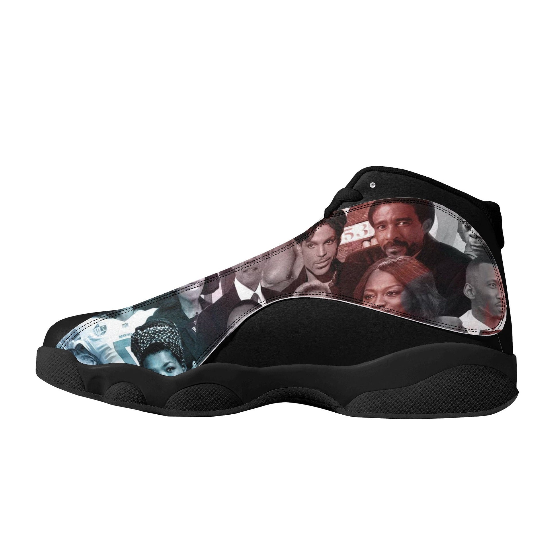 T4x Men's Unapologetically Black Basketball Shoes - T4x Quadruple Love