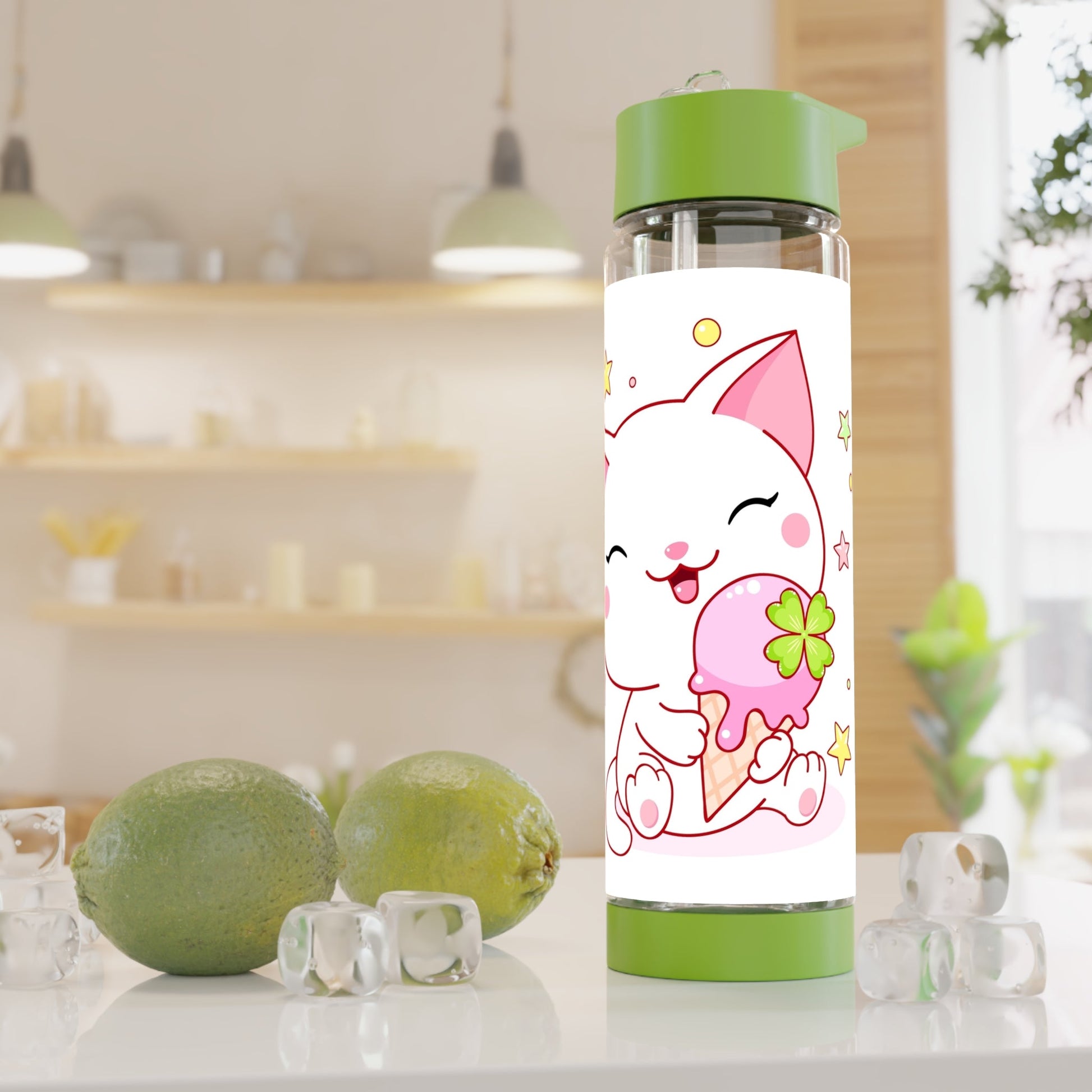This is a Good Day Infuser Water Bottle - T4x Quadruple Love